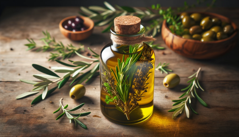 infusion dans huile d'olive